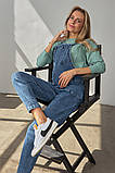 Джинсовий комбінезон для майбутніх мам синій, фото 2