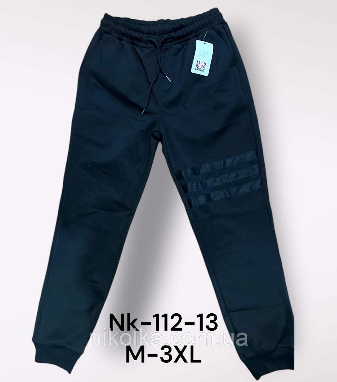 Жіночі утеплені спортивні штани оптом, M-3XL рр., Арт. Nk-112-13, фото 1
