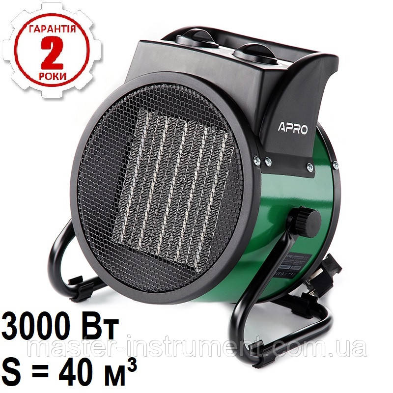 Тепловентилятор електричний APRO EFH-30, фото 1