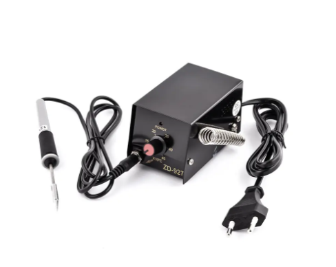 Паяльна станція ZD-927, для SMD компонентів, 8W, 100-450°C, жало D3-2, фото 1