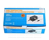 Паяльна станція ZD-927, для SMD компонентів, 8W, 100-450°C, жало D3-2, фото 7