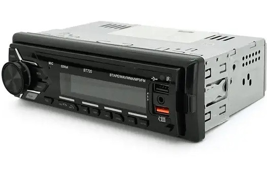 Автомагнитола BT720 RGB 2xUSB+Bluetooth+SD+AUX 4x50W
