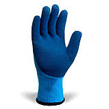 Doloni рукавички утеплені трикотажні з повним  латексним покриттям, розмір 10, D-WINTER 4515, фото 2