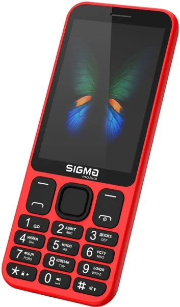 Кнопочный телефон Sigma mobile X-Style 351 Lider Red (Уцененный) (ID ...
