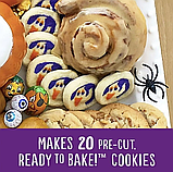 Тісто для цукрового печива Pillsbury Ready-to-Bake Halloween з малюнком привид 20 шт 258 г, фото 3