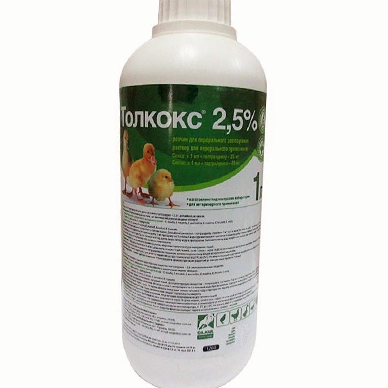 Толкокс 2,5% 1 л O.L.KAR, фото 1