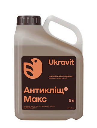 Інсектицид Антикліщ Макс Укравіт - 5 л, фото 1