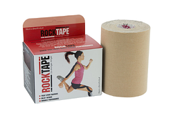 Кінезіо тейп Rock Tape Mini Big Daddy 5m х 10cm H2O бежевий