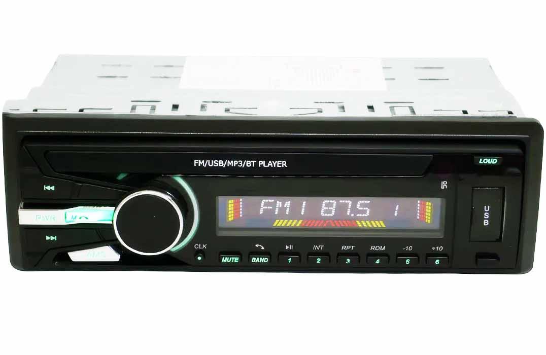 Автомагнітола 1085 ISO Знімна панель USB+SD+FM+пульт (4x50W)
