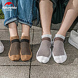 Шкарпетки швидко висихаючі Naturehike NH21FS013, 3 пари (бежеві, коричневі, чорні), розмір М, фото 6