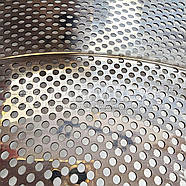 Сито лабораторне СЛП-400 металопробивне, кругла комірка 3.15, сертифікат, піддон, фото 6