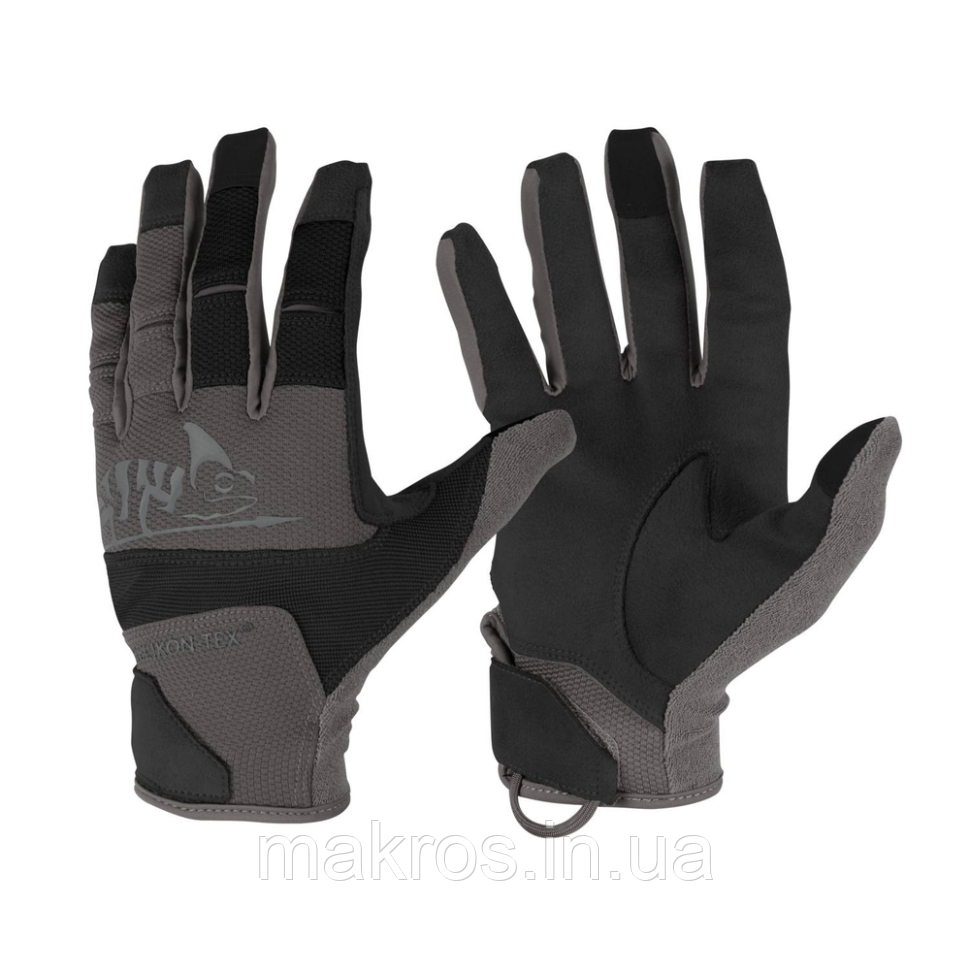 Рукавички тактичні Helikon-Tex Range Tactical Gloves - Black / Shadow Grey A, розмір S, фото 1