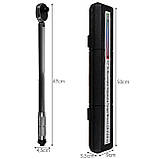 Динамометричний ключ BIGSTREN 1/2" з тріскачкою, кришками та подовжувачем, крутний момент 28-210 Нм, фото 7