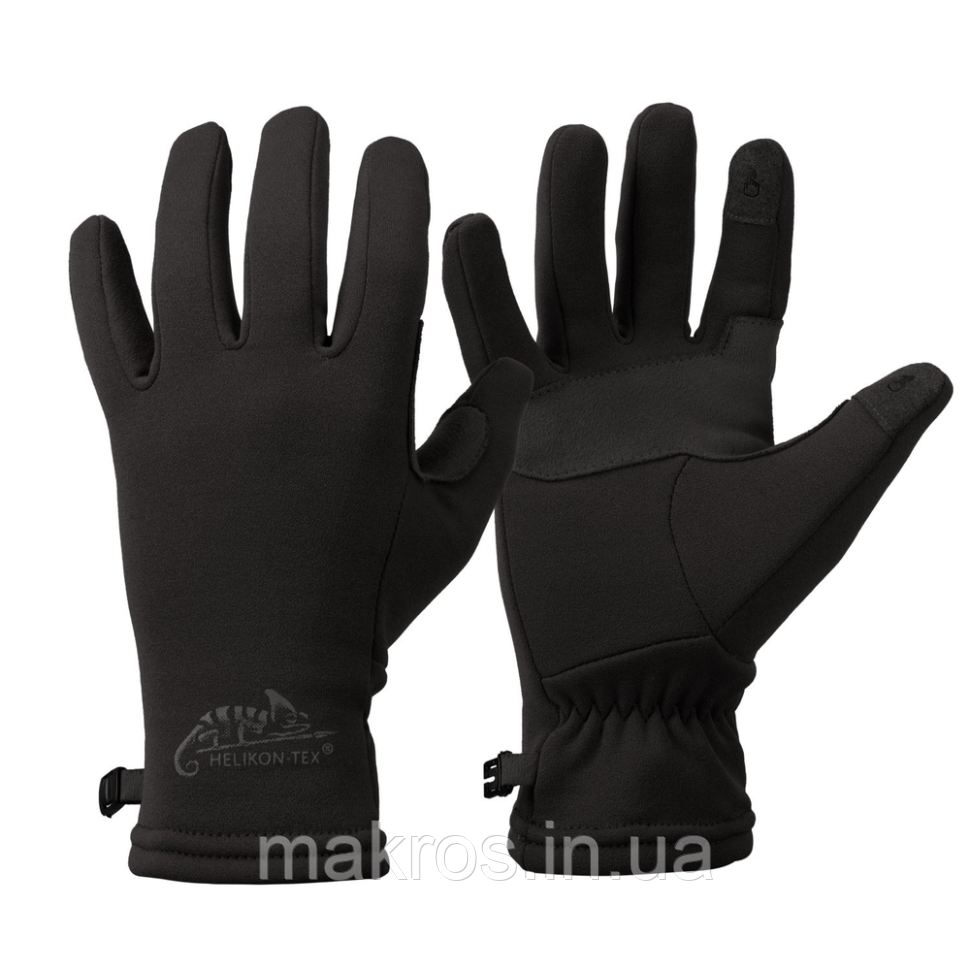 Рукавички для туризму Helikon-Tex Tracker Outback Gloves - Black, розмір L, фото 1
