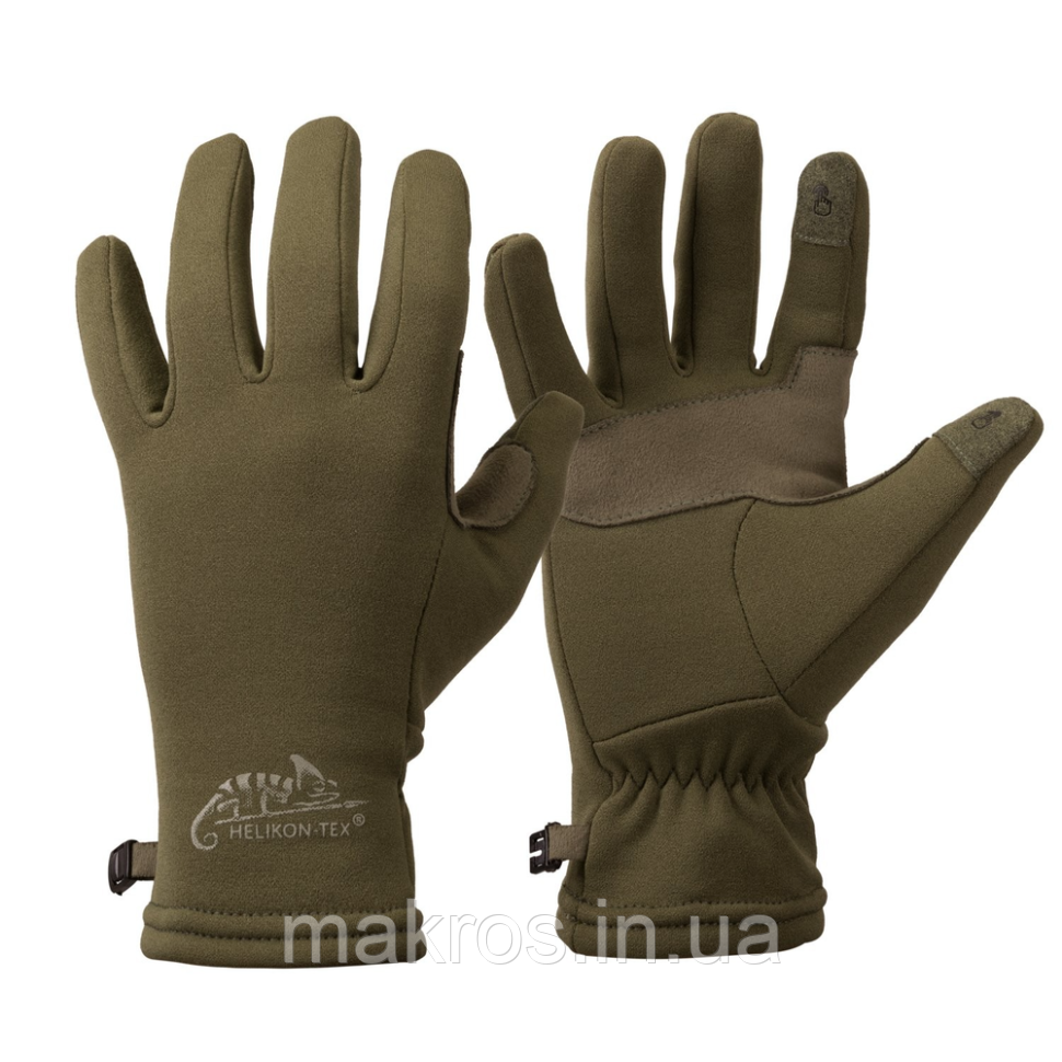 Рукавички для туризму Helikon-Tex Tracker Outback Gloves - Olive Green, розмір S, фото 1