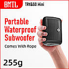 Акустика XDOBO BMTL TRY & GO Mini IPX6 |BT5.2, FM/TWS, AUX, 15W, 36h| чорна, фото 8