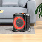 Акустика-караоке HOCO Graceful outdoor BT speaker HA1 |30W, BT5.1, AUX/USB/TF/FM| чорна, фото 8