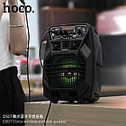 Акустика-караоке HOCO Force wireless portatble speaker DS07 |BT4.2, TF/USB| чорна, фото 6