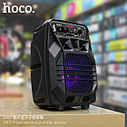 Акустика-караоке HOCO Force wireless portatble speaker DS07 |BT4.2, TF/USB| чорна, фото 7
