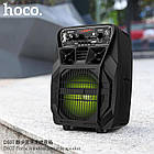 Акустика-караоке HOCO Force wireless portatble speaker DS07 |BT4.2, TF/USB| чорна, фото 8