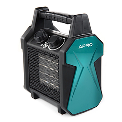 Тепловентилятор електричний з керамічним нагрівачем СFH-20 140м³/год, 2.0кВт APRO