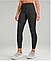 Жіночі лосини для занять спортом з чорного элластана, фото 2