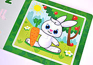 Книжка-пазл з віконцями. Цифри, фото 3