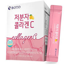 Низькомолекулярний колаген з гіалуроновою кислотою BOTO Collagen С, зі смаком лимона, 30 саше