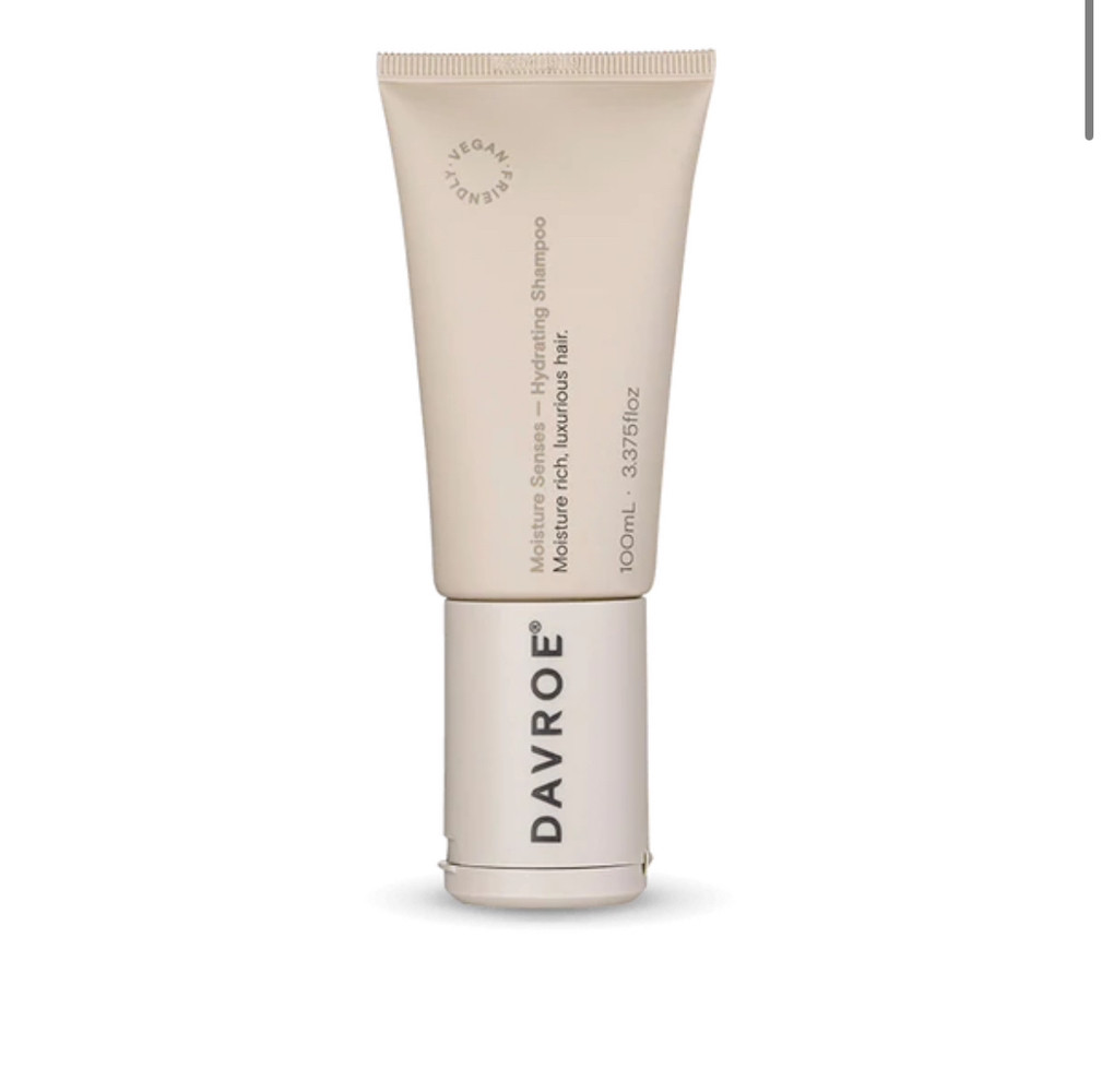 Зволожуючий поживний шампунь DAVROE Moisture Senses Hydrating Shampoo 100 мл, фото 1