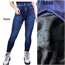 Лосіні жиночої на махровий 1 розмір стрейч (44 - 52) Зрістовка: 6 штук Тканина: 75 % бавовна 25% поліамід