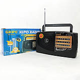 Всехвильовий радіоприймач KIPO KB-308AC, Радіоприймач з розширеним діапазоном простий IE-92, фото 4