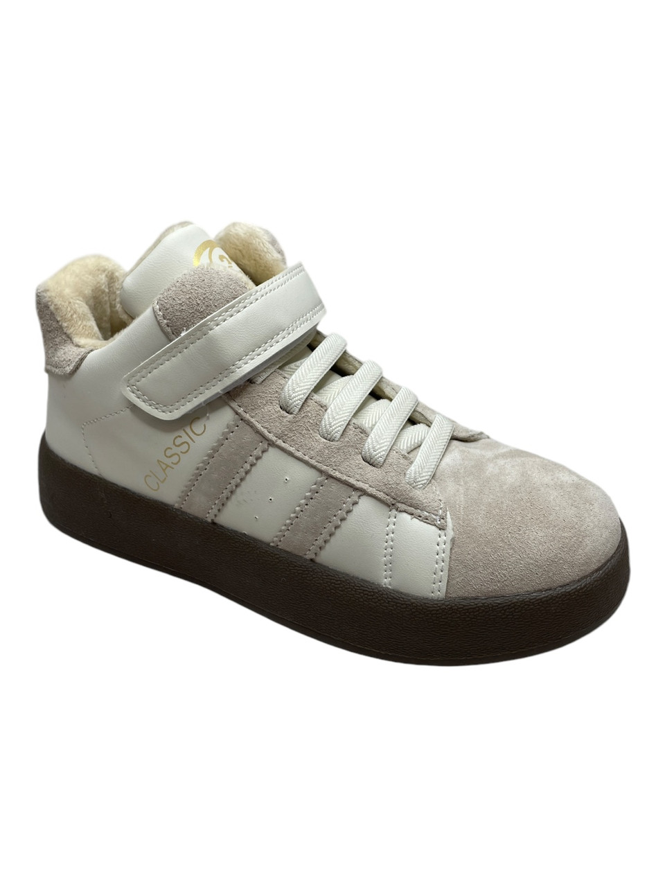 Дитячі демісезонні черевики на дівчинку молочні Jong Golf No 30968-6 (32-37р)