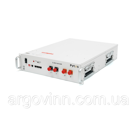 Акумуляторна батарея E-BOX-48100R LiFePO4 51.2V100Аh(5.12kWh)(50/100A) 440x620x117 , 51kg