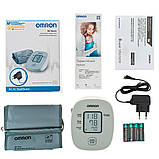 Тонометр автоматичний OMRON M2 Basic з адаптером, фото 5