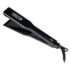 Професійний вирівнювач Hots Professional Titanium Keratin для кератинового випрямлення волосся, чорний (HPKeratin-BL)