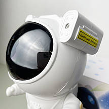 Світильник проектор зоряного неба Астронавт Starry Sky RGB нічник з пультом у спальню, фото 3