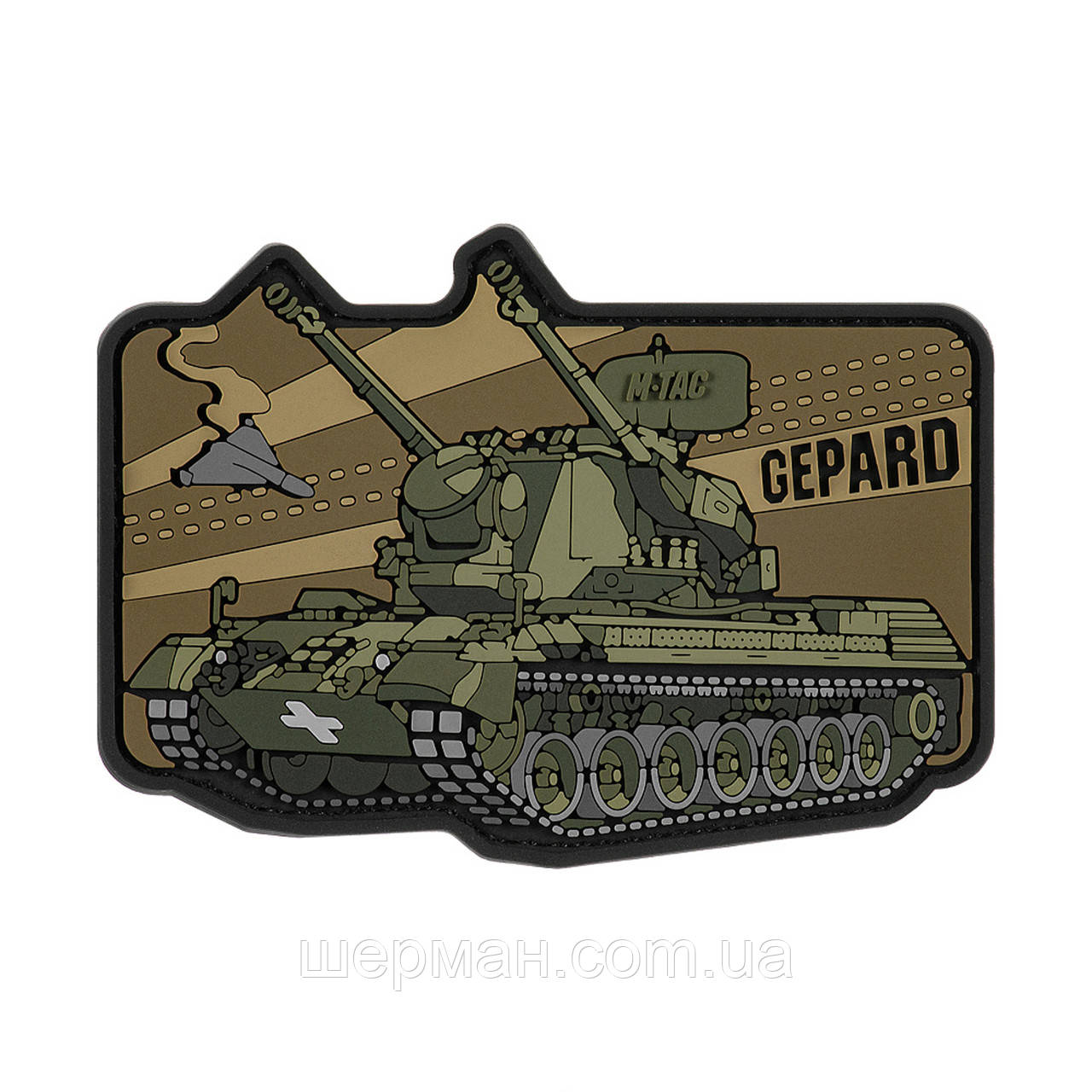 M-Tac нашивка Gepard (PVC)