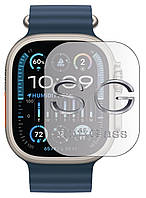 Бронеплівка для Apple Watch Ultra 2 49mm (2шт на екран) зносостійка поліуретанова SoftGlass
