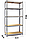 Міцний Cтелаж Humberg 180 х 270 х 40см, 175кг/полиця, 5 полиць HR-812, фото 2