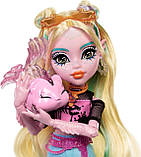 Лялька Монстер Хай Лагуна Блю з вихованцем Monster High Lagoona Blue with Pet Fish Neptuna HXH75, фото 4