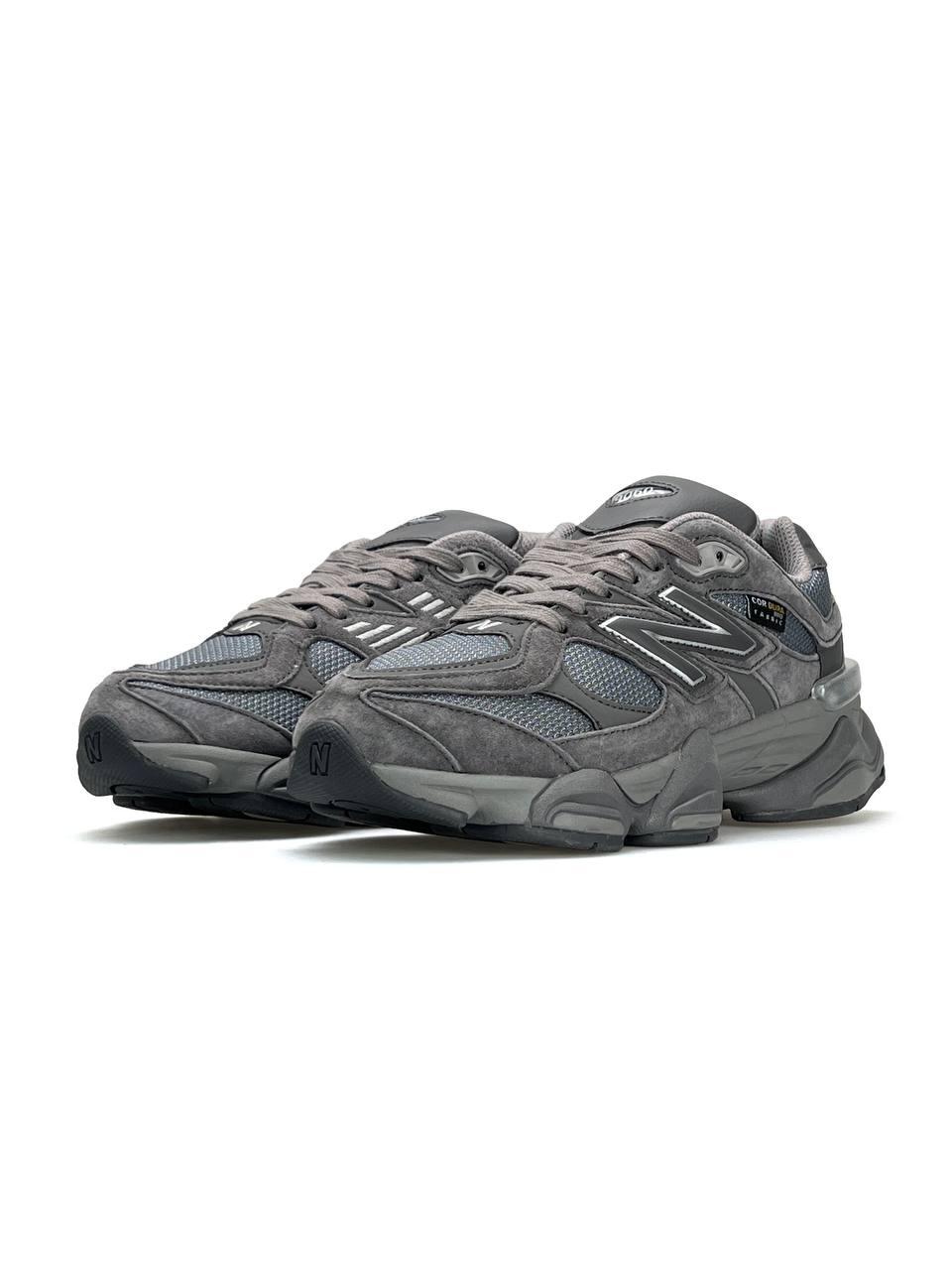 Чоловічі кросівки New Balance 9060 Grey, кеди чоловічі Нью Беланс замша текстиль водонепроникних. Чоловіче взуття