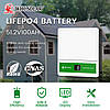 Гібридний інвертор WHC 48 V 5kW ( Wi-Fi) й акумулятор LiFePO4 51.2v 100Ah ( 5120Wh), фото 4