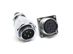 Роз'єм WS28-4P 4 контакти пари