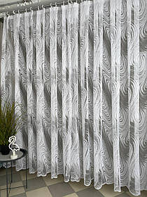 Готова пошита тюль Жаккард