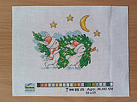 Канва для вишивання з нанесеним малюнком