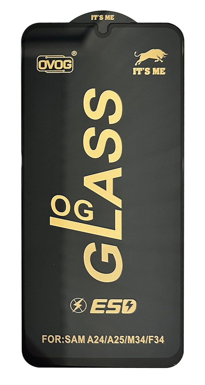 Захисне скло NoName ITS ME для Samsung A256 Samsung A25 Чорний, A24 A245, M34 M346, F34 E346, фото 1