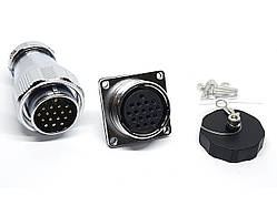 Роз'єм WS28-17P 17 контактів пари