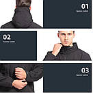 Водонепроникна тактична куртка SOFTSHELL із флісом Solve Multicam KT6000806 розмір 3XL, фото 3