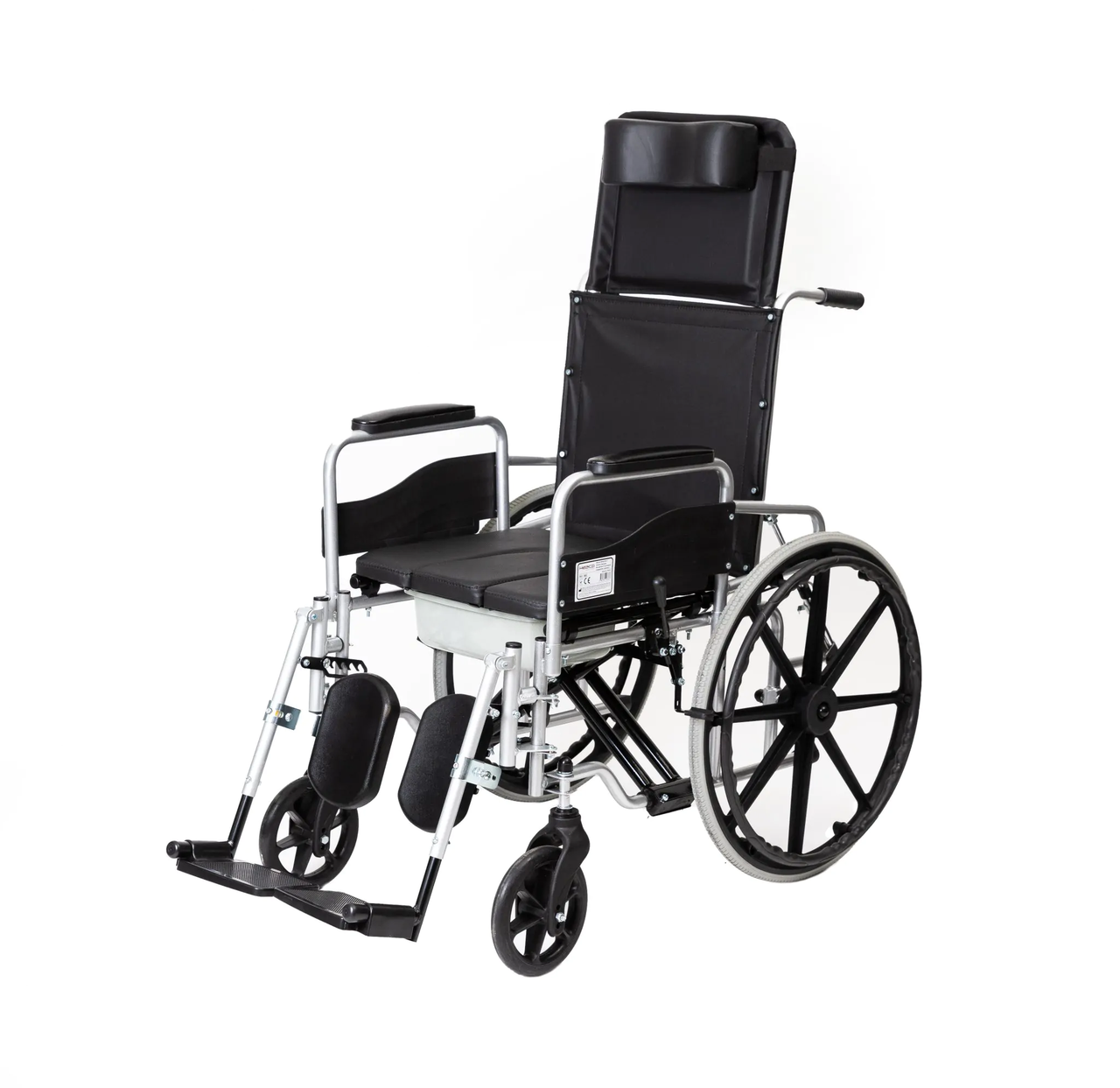 Коляска інвалідна із санітарним оснащенням PM240, фото 1