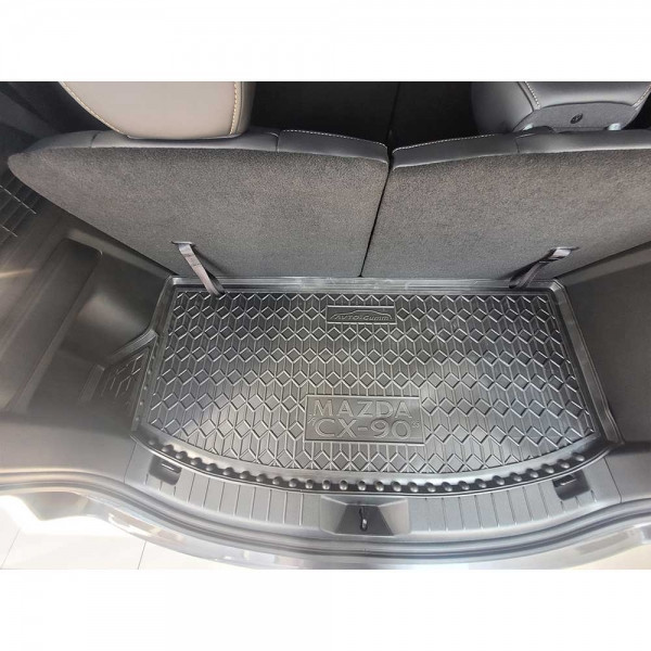 Килимок в багажник гумовий для Mazda CX-90 2023+ 7/7 місць